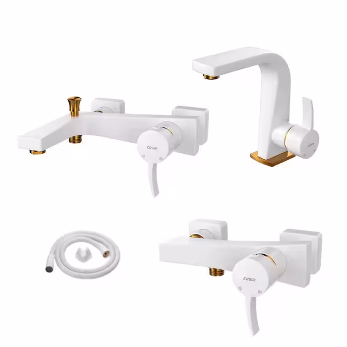 ست شیرآلات کسری مدل فیروزه مجموعه 4 عددی