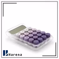 ماشین حساب کد 2888 رنگ بنفش