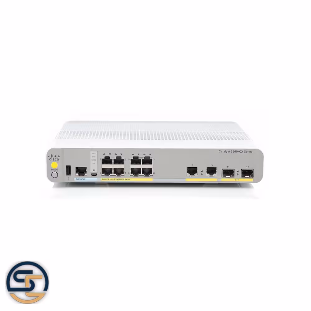 سوئیچ 8 پورت CISCO WS-C3560CX-8PC-S