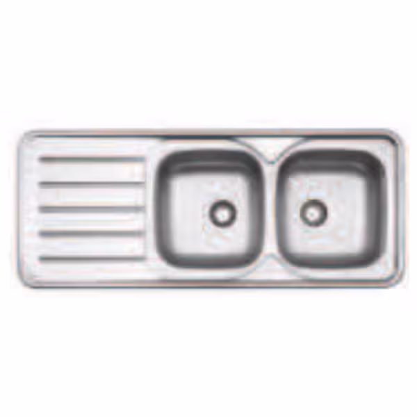 سینک آشپزخانه توکار نیمه فانتزی 221 استیل البرز