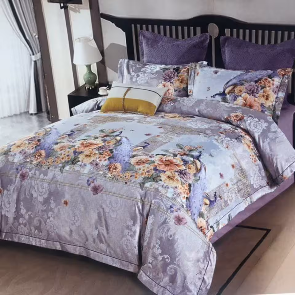 روتختی تک نفره ابریشمی ژاکارد