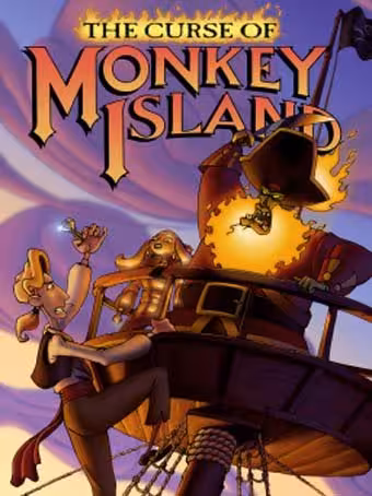 بازی کامپیوتر curse of monkey island