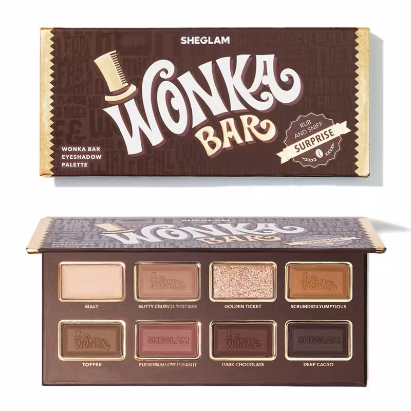پالت سایه چشم 8 رنگ WILLY WONKA WONKA BAR شیگلم