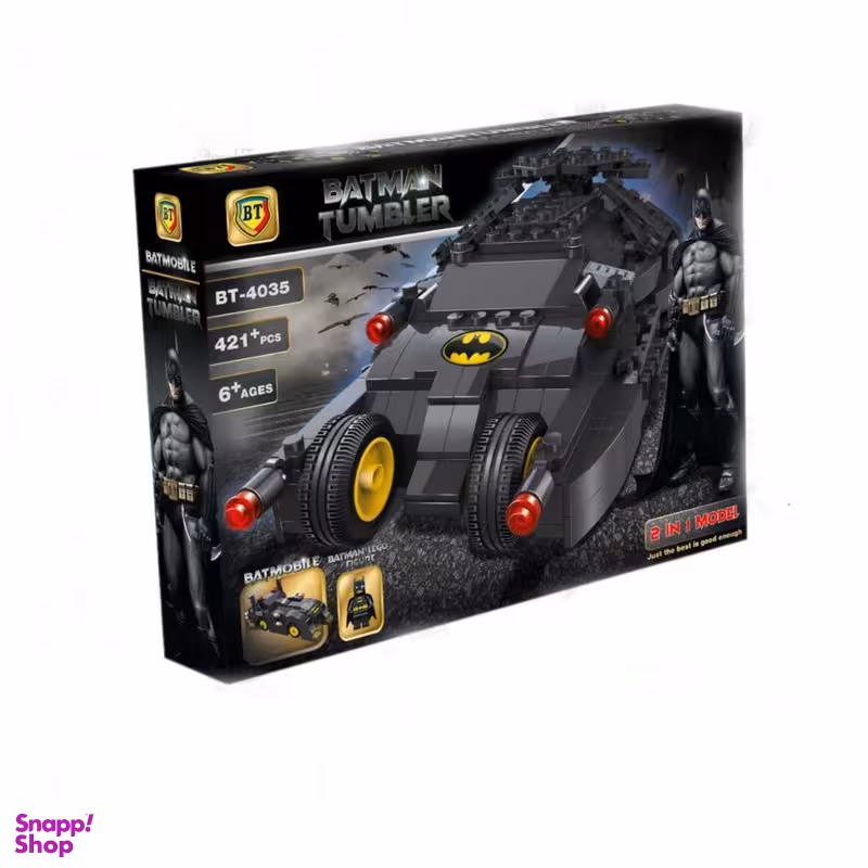 ساختنی 421 تکه مدل بتمن کد BT-4035