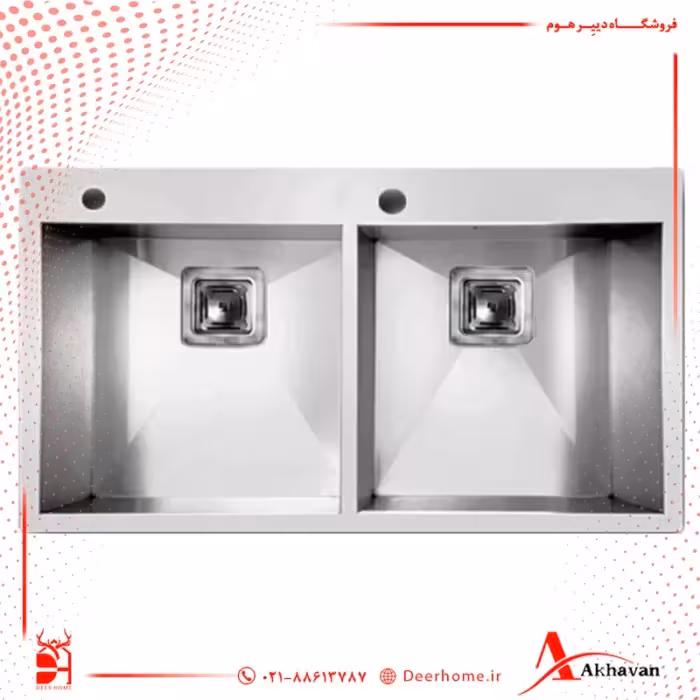 سینک توکار اخوان مدل 335