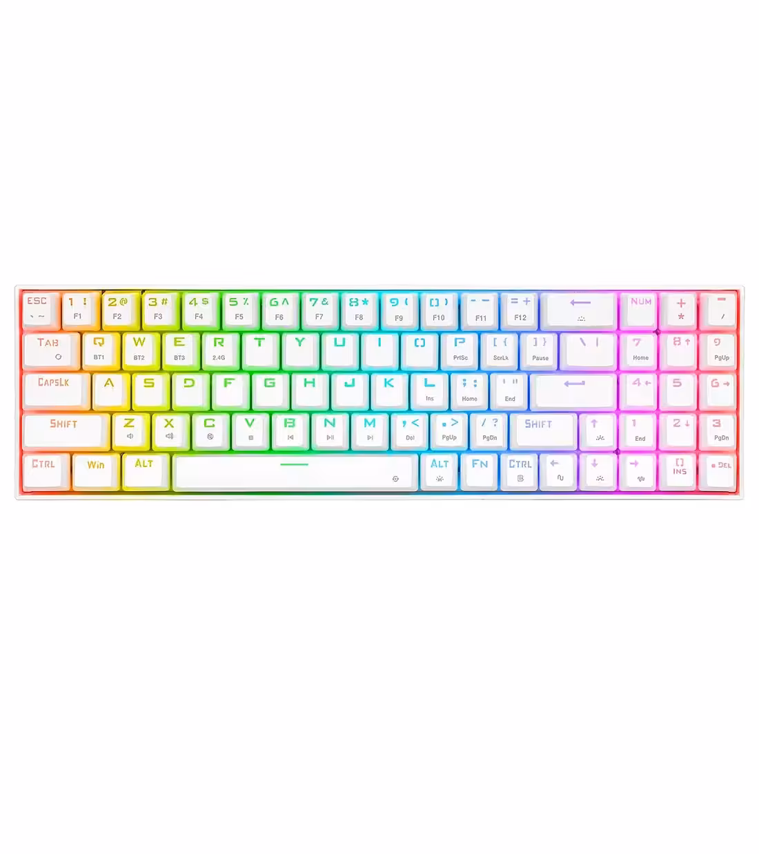 کیبورد گیمینگ ردراگون K627P ZED PRO Brwn Switch RGB