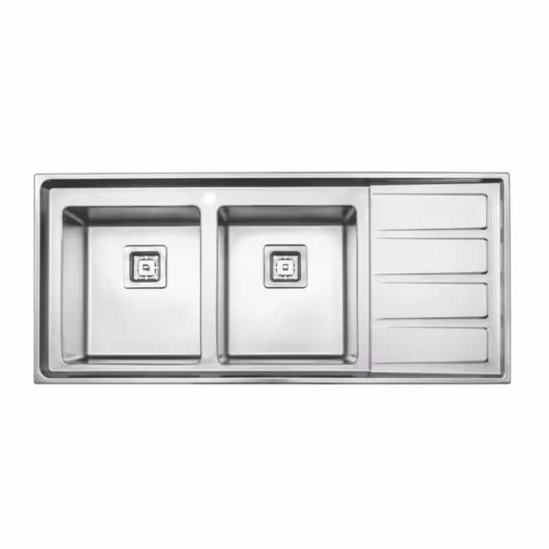 سینک ظرفشویی استیل البرز مدل 951 توکار
