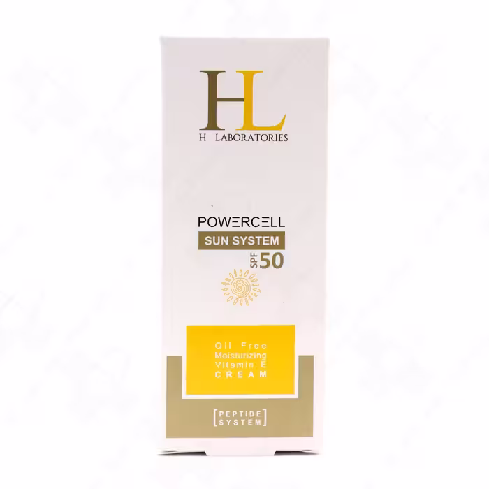 کرم ضد آفتاب SPF50 مناسب پوست چرب بی رنگ اچ ال 50 میلی لیتر
