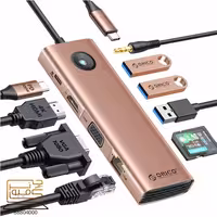 رید هاب USB چندکاره اوریکو ORICO PW11-10P از کامپیوترچی