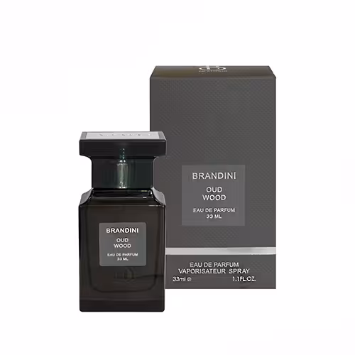 BRANDINI OUD WOOD برندینی عود وود عطر زنانه مردانه رایحه گرم و تلخ