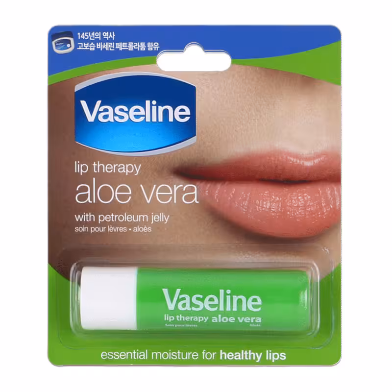 بالم لب قلمی aloe vera وازلین