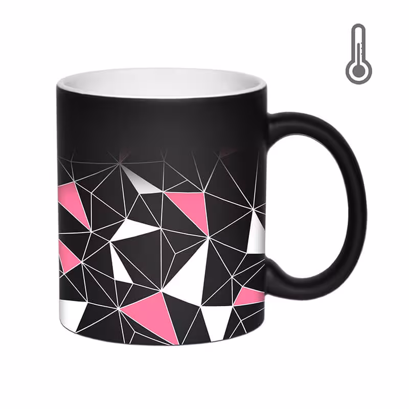 خرید و قیمت ماگ حرارتی طرح جیومتریک کد 1878