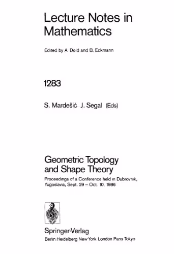 خرید و دانلود نسخه کامل کتاب Geometric Topology and Shape Theory