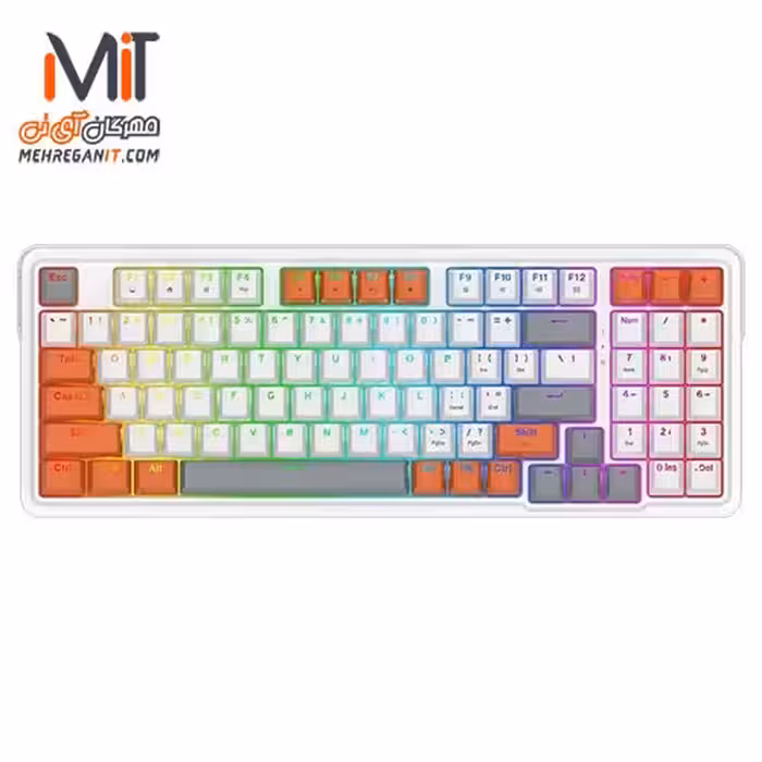 کیبورد گیمینگ ردراگون مدل Gloria K664 WOG RGB