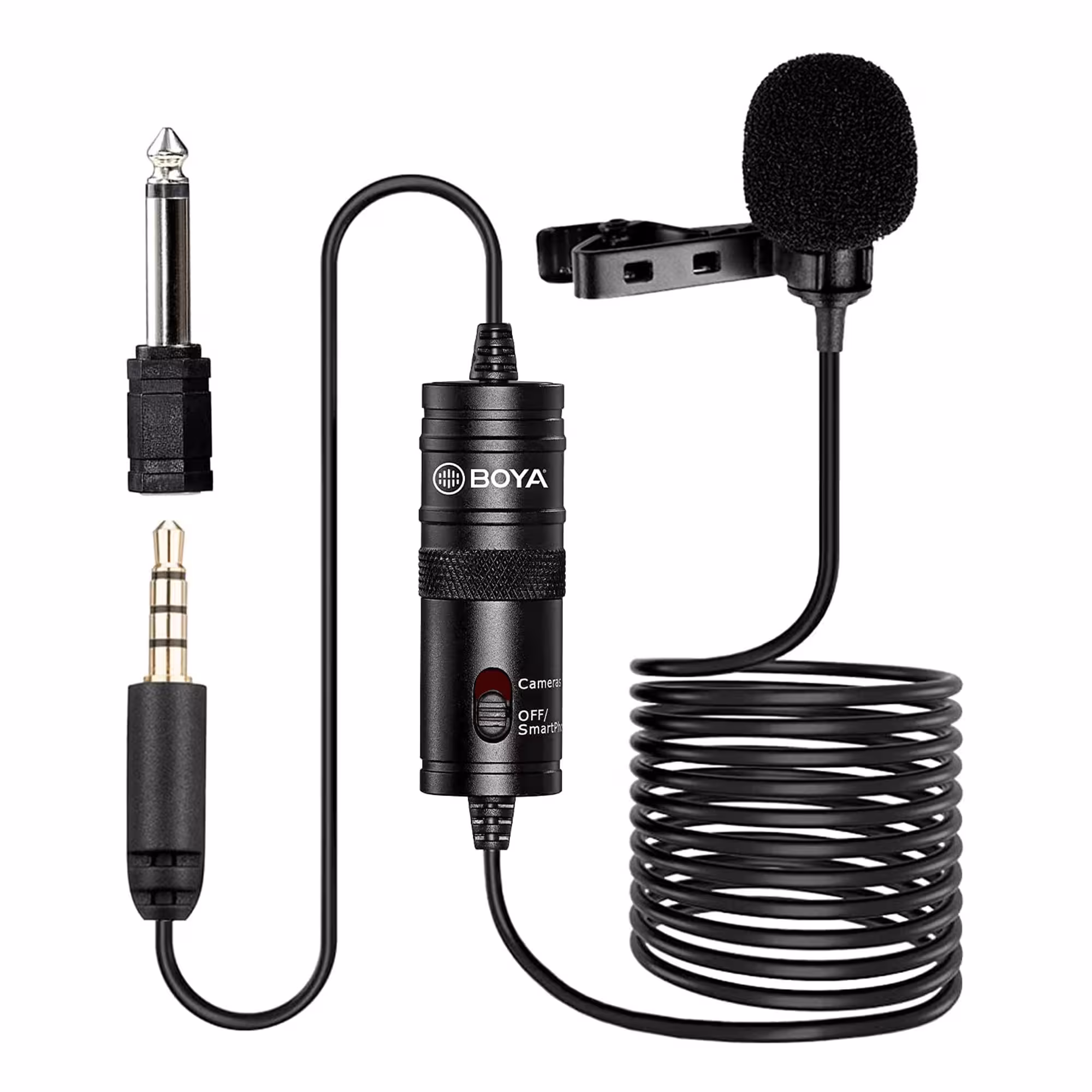 میکروفون یقه ای با سیم بویا مدل BY-M1 اورجینال
Boya BYM1 Microphone
برند Boya