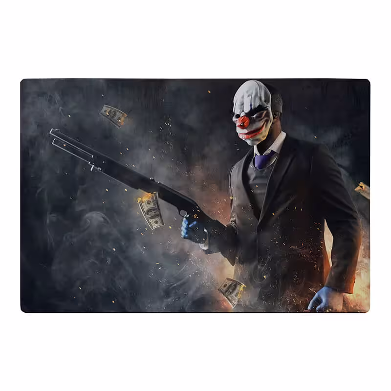 خرید و قیمت ماوس پد گیمینگ طرح بازی payday کد 4082
