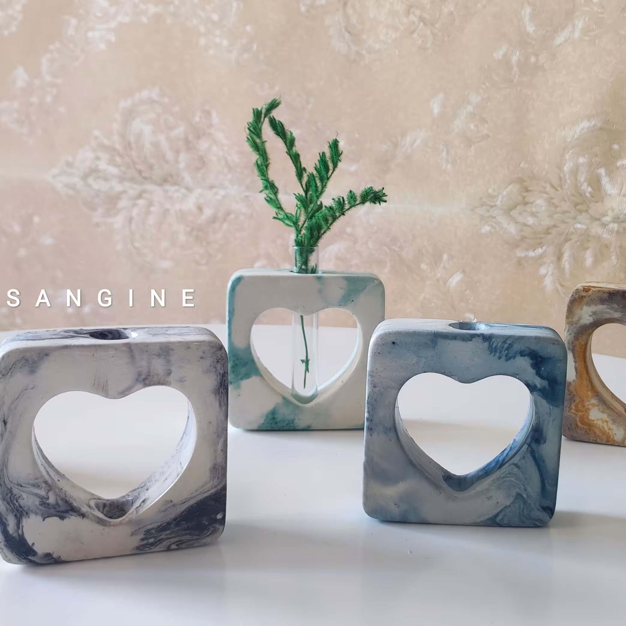 گلجای طرح قلبی