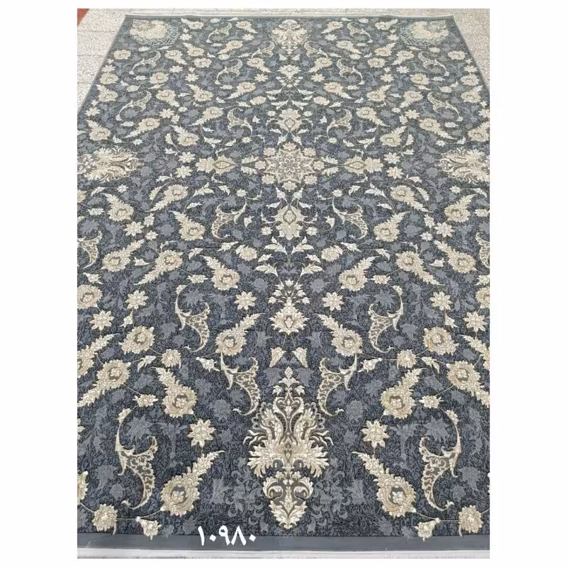 فرش 700شانه ماشینی کاشان100درصدآکرلیک 9متری کد10980(باارسال رایگان)