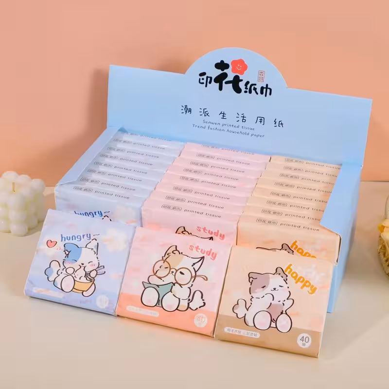 دستمال جیبی طرح روباه