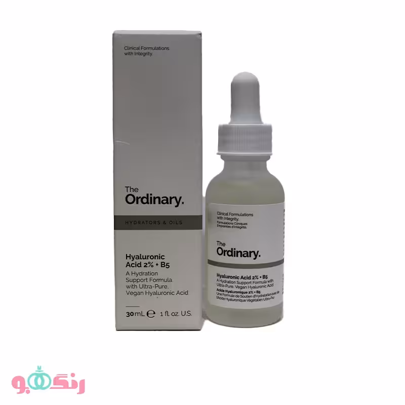 سرم آبرسان صورت اوردینری Ordinary مدل Hyaluronic Acid 2% حجم 30 میلی لیتر