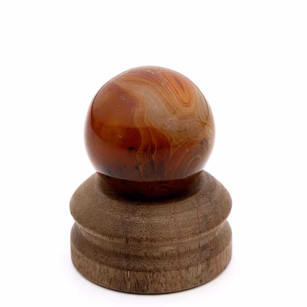 گوی سنگی 1211 (عقیق سلیمانی)