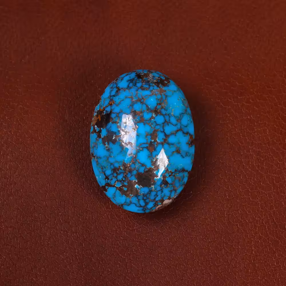 نگین فیروزه شجری کد 29492 - جواهری مشاهیر