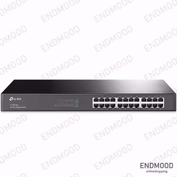 سوئیچ 24 پورت گیگ غیر مدیریتی رکمونت تی پی لینک TP-LINK TL-SG1024