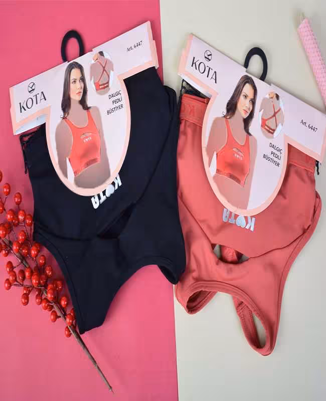 نیم تنه اسپرت زنانه کوتا کد 6447