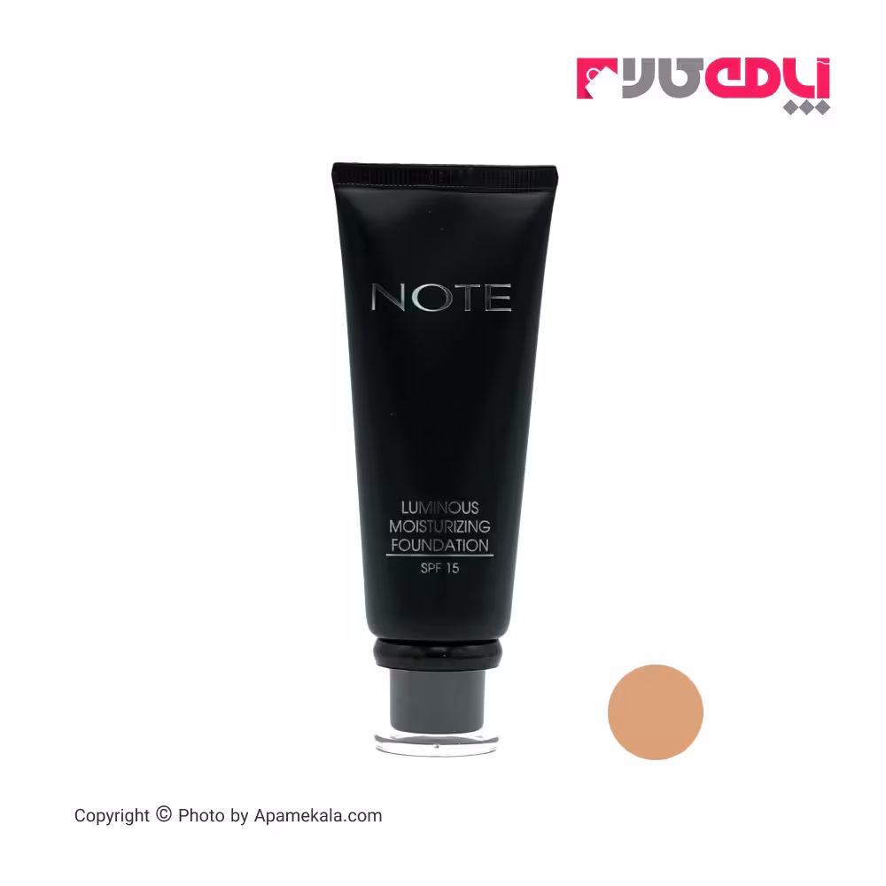 کرم پودر نوت سری Luminous مدل Moisturizing شماره 12