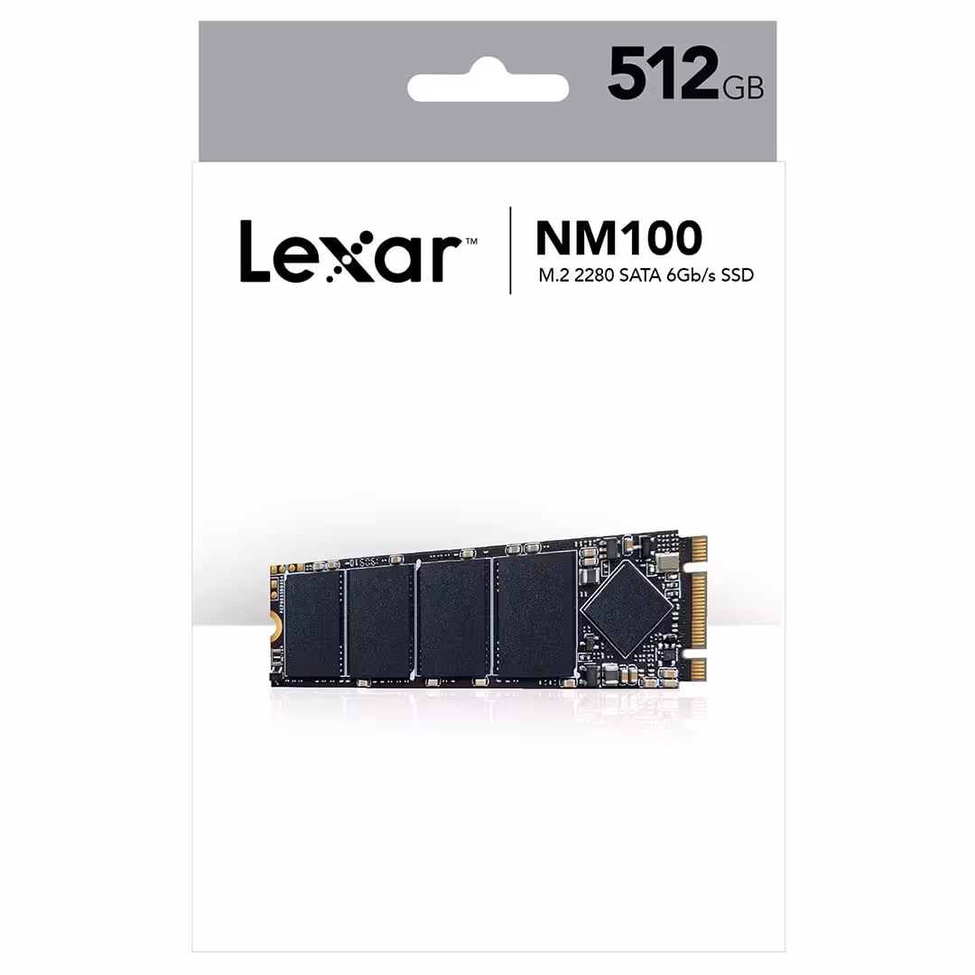 اس اس دی اینترنال لکسار مدل NM100 M.2 2280 ظرفیت 512 گیگابایت