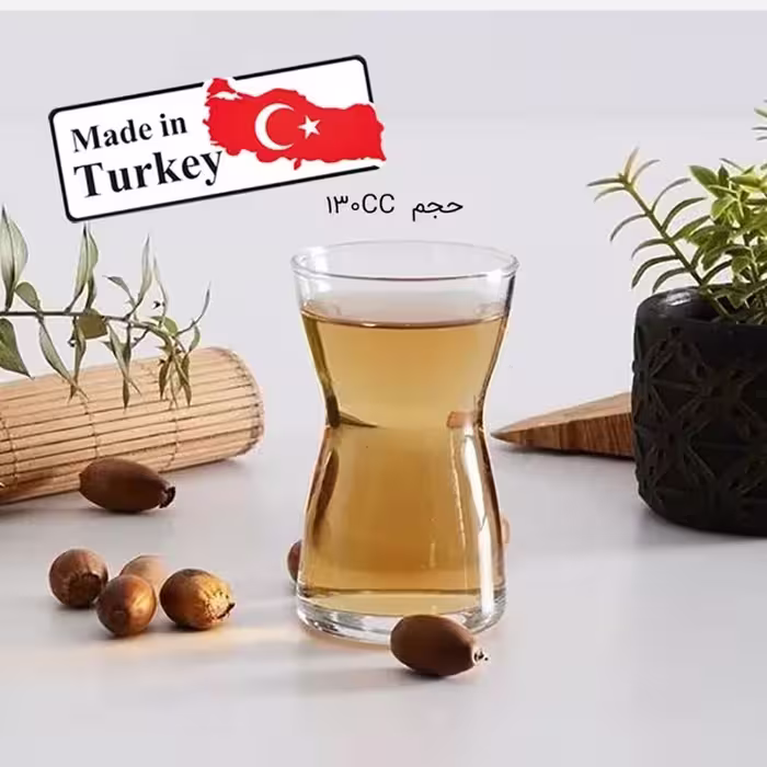 استکان پاشاباغچه مدل آیرومکس کد 42991 بسته 6 عددی ارسال رایگان