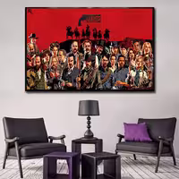 تابلو طرح RED DEAD REDEMPTION 2