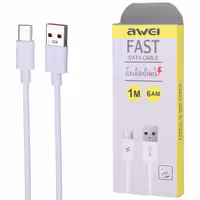 کابل تایپ سی فست شارژ AWEI Highcopy 1M