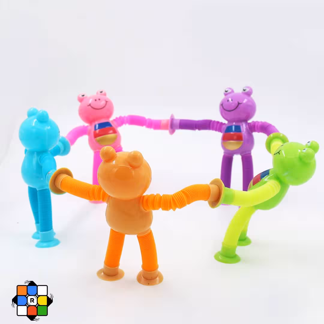 اسباب بازی قورباغه فنری چسبونکی