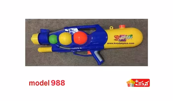 تفنگ آب پاش اسباب بازی مدل  988