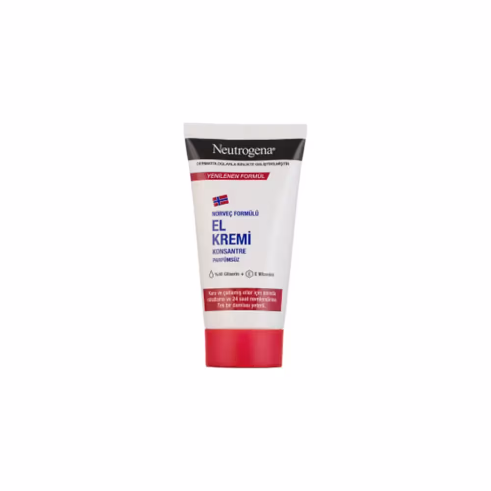 کرم مرطوب کننده و محافظ پوست دست نوتروژینا بدون بو قرمز 75میل