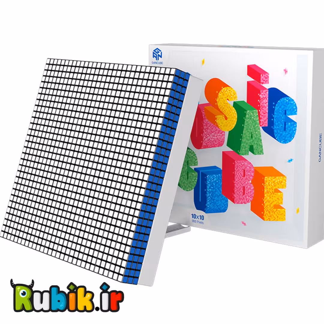 ساخت چهره با روبیک گنز پک 100عددی 10*10