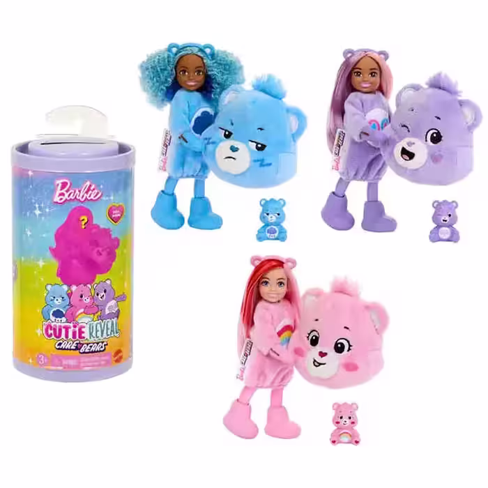 عروسک چلسی سوپرایزی با لباس خرسی سری  Cutie Reveal Care Bears Chelsea