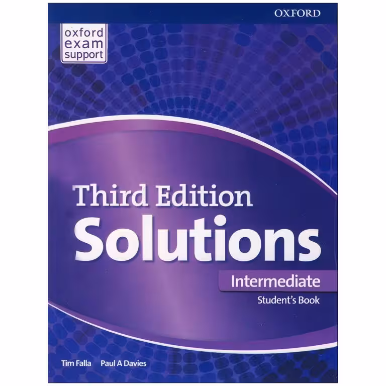 کتاب Solutions Intermediate Third Edition اثر Tim Falla انتشارات Oxford