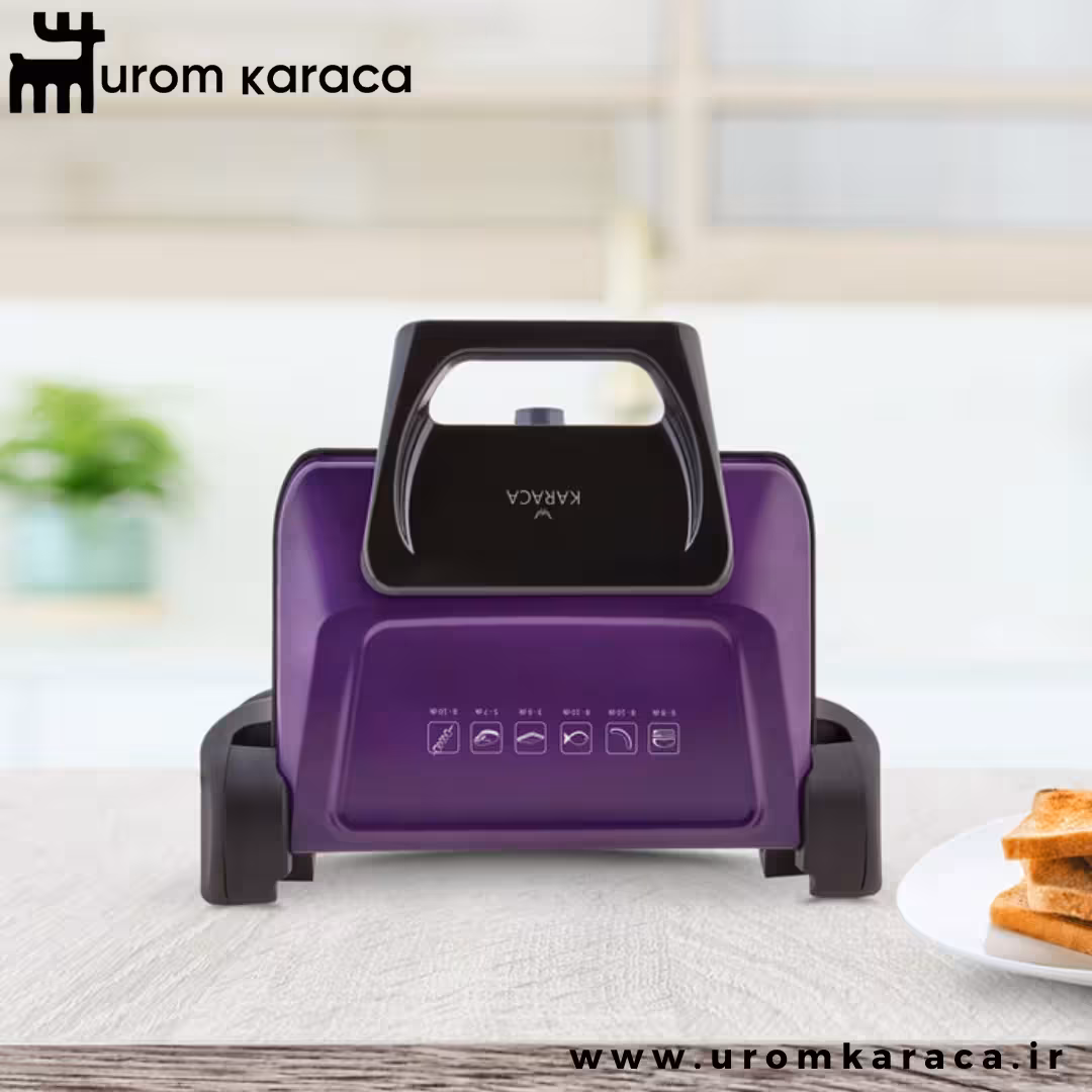 ساندویچ ساز و گریل کاراجا Future Plus بنفش