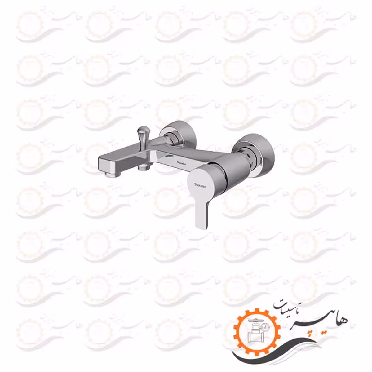 شیر حمام شودر مدل راموند