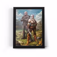 تابلو قاب ویچر The Witcher