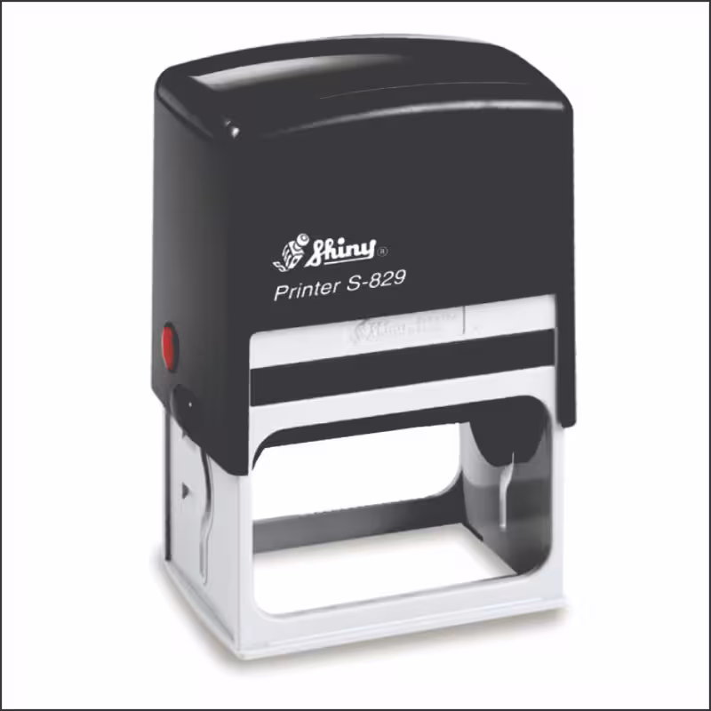 مهر اتوماتیک شاینی اس828 ابعاد پرینت 33در56 میلیمتر