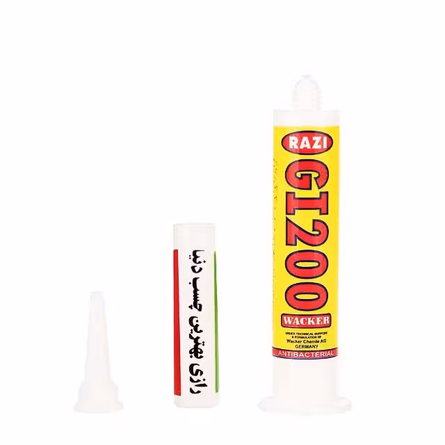 چسب سیلیکونی رازی مدل GI200 حجم 75 میلی لیتری