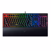 کیبورد مکانیکال گیمینگ ریزر RAZER BlackWidow V3 Green Switch