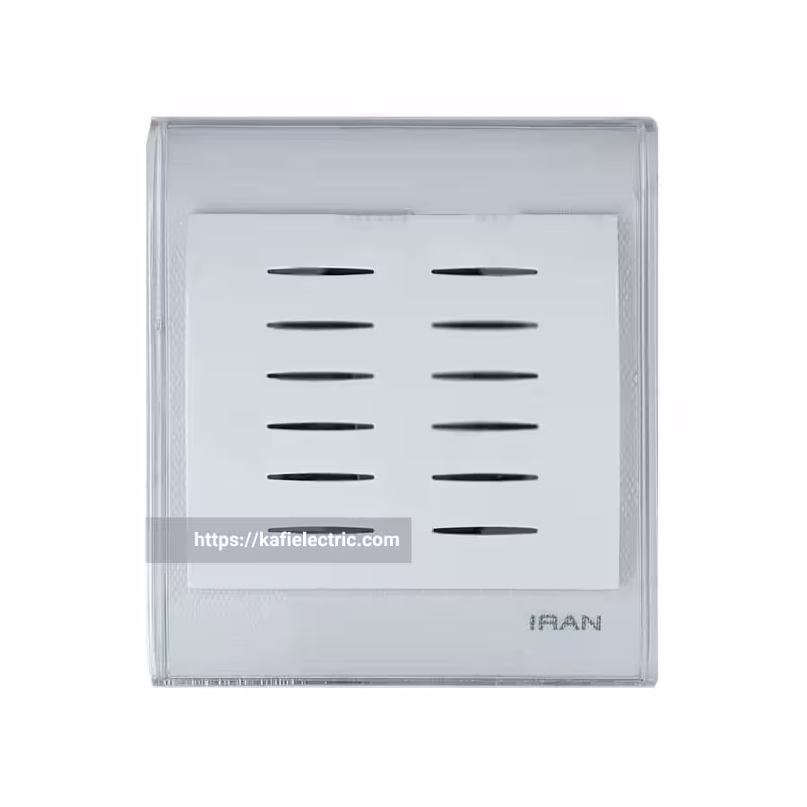 زنگ دینگ دانگ ایران سفید شیشه ای 2008 | ایران الکتریک