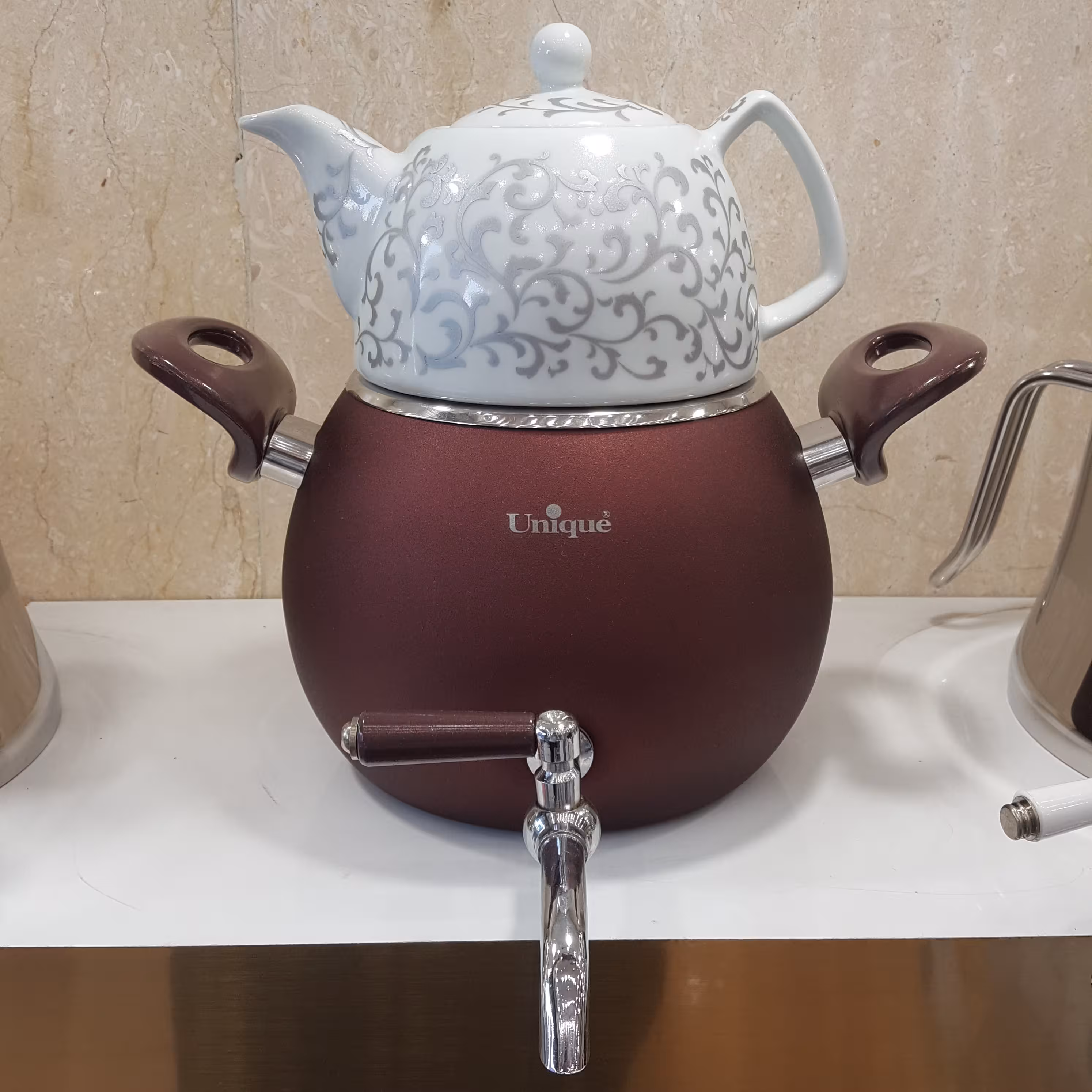 کتری قوری یونیک مدل 7215 رنگی سه لیتری