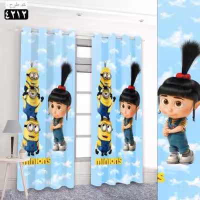 پرده تصویری طرح مینیون ها