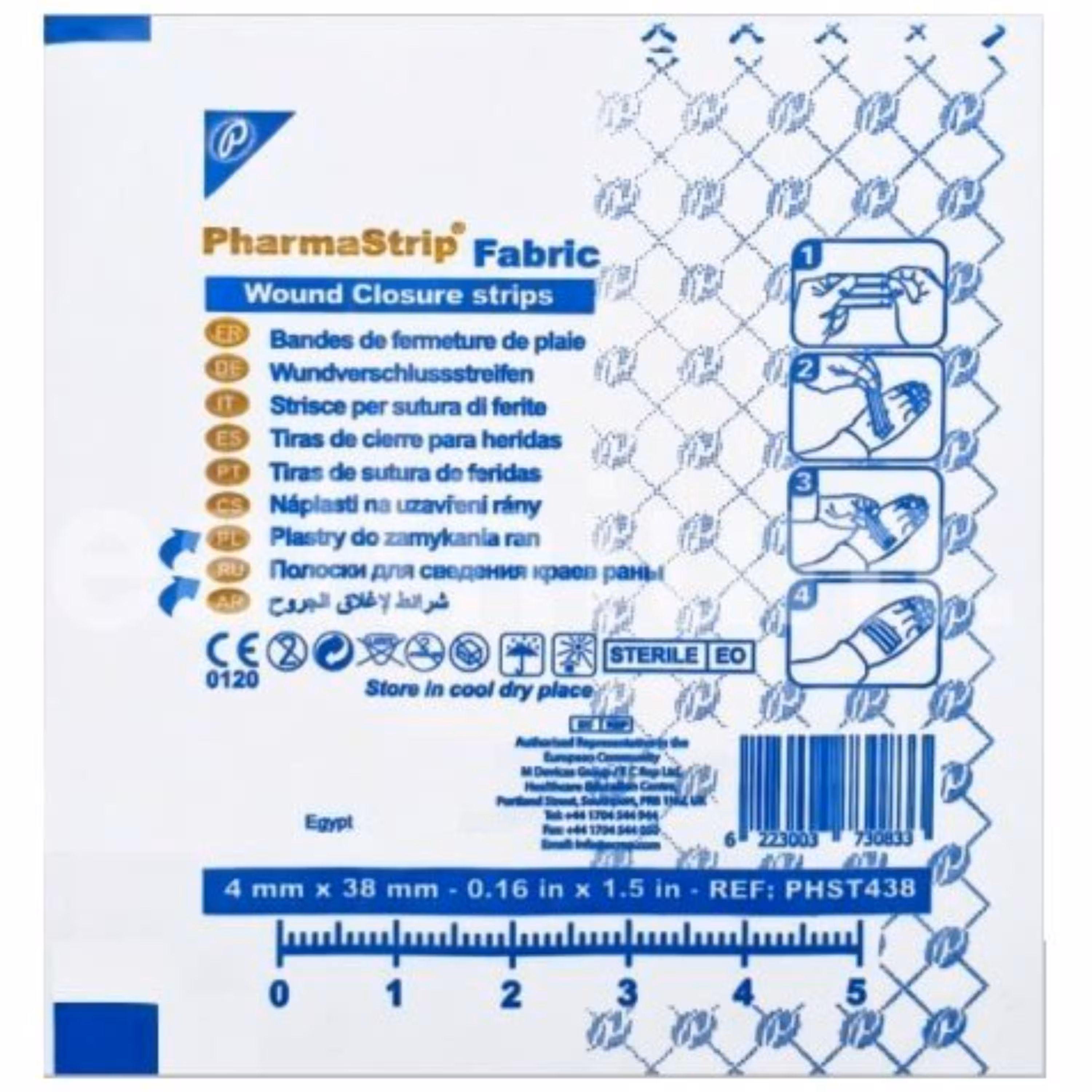 چسب بخیه فارما استریپ 6 درصد(3013990013)