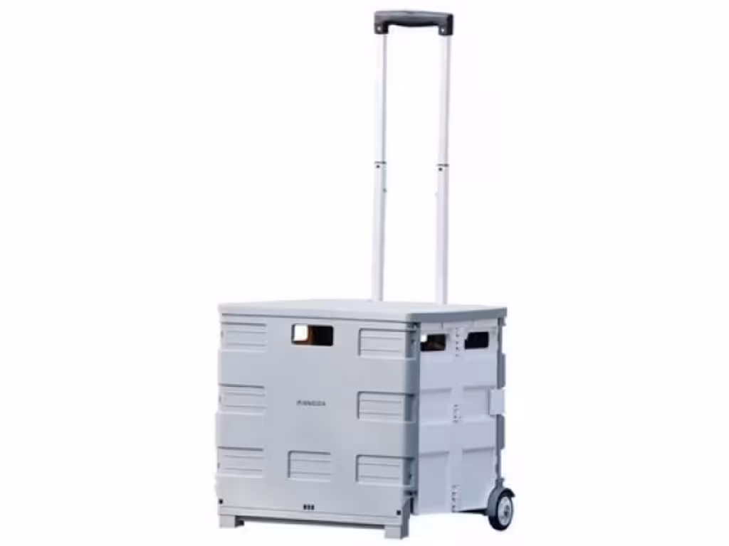 چرخ خرید و نگهداری مواد غذایی تاشو شیائومی Foldable Xiaomi Maiwei Food Storage Container 35L TN-SNX01